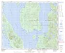103H03 Gil Island Topographic Map Thumbnail