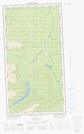 104N01W Nakina Lake Topographic Map Thumbnail