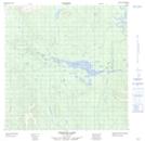 105A10 Stewart Lake Topographic Map Thumbnail