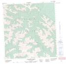 105F09 Cloutier Creek Topographic Map Thumbnail