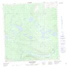105K01 Tenas Creek Topographic Map Thumbnail