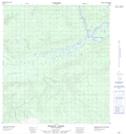 105M06 Nogold Creek Topographic Map Thumbnail