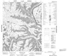 106L14 Tidigeh Lake Topographic Map Thumbnail