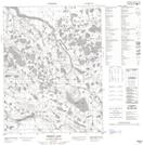 106M08 Nerejo Lake Topographic Map Thumbnail