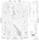 106P07 Carcajou Lake Topographic Map Thumbnail