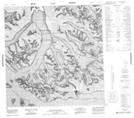 115B14 Kluane Glacier Topographic Map Thumbnail