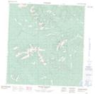 115I03 Mount Nansen Topographic Map Thumbnail